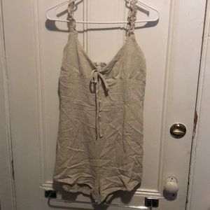 Cream ZAFUL romper